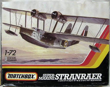 Matchbox 1/72 Supermarine Stranraer, PK601 plastic model kit
